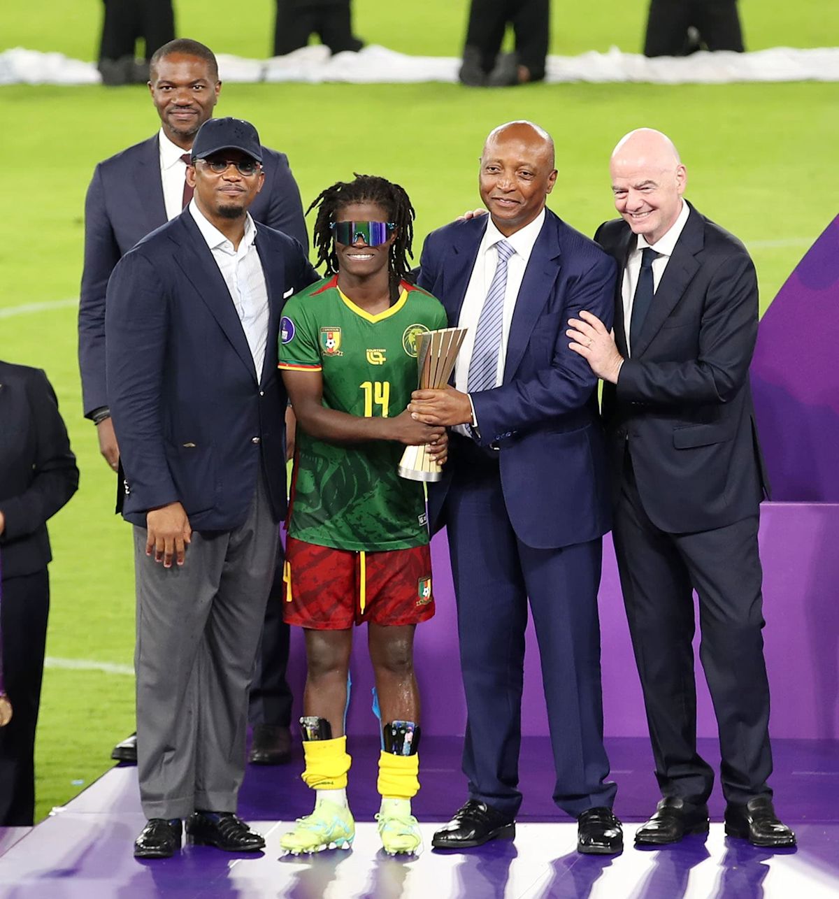 Samuel Eto’o soutient Gianni Infantino : « 20 M€ et on aurait eu Mbappé et Tchouaméni »