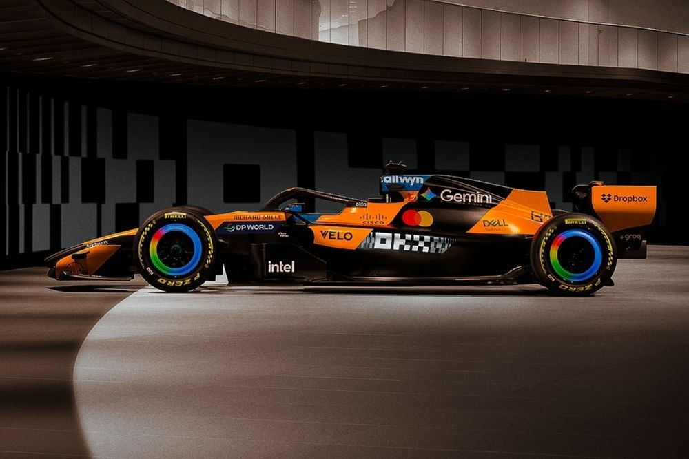Livrée spéciale McLaren pour les Grands Prix d'Italie et d'Espagne