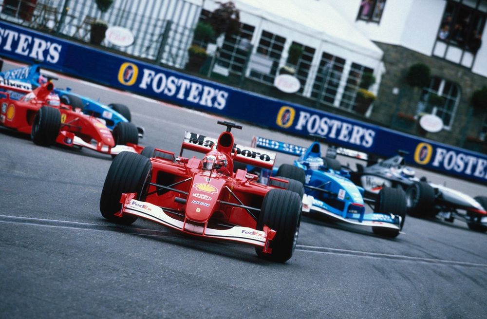 Michael Schumacher victorieux au Grand Prix de Belgique 2001, Ferrari